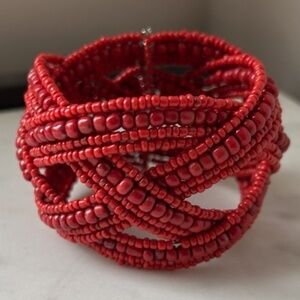 Beaded cuff bracelet - NWOT